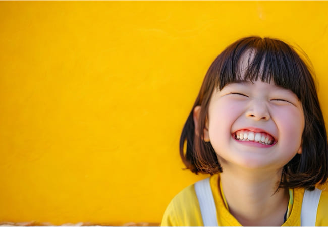 笑顔の子ども